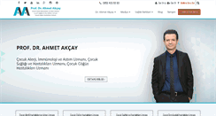 Desktop Screenshot of ahmetakcay.com